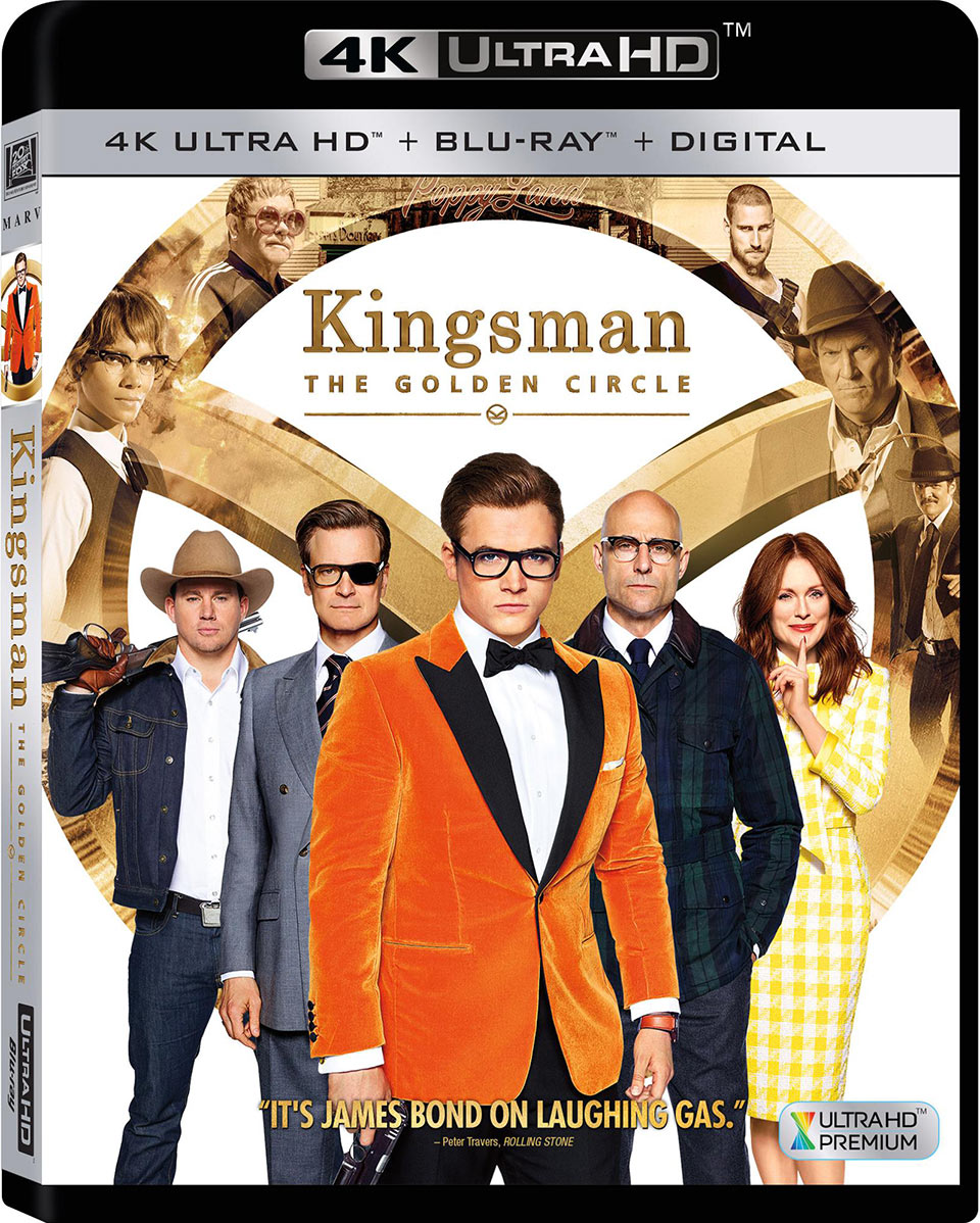 Kingsmen The Golden Circle 4K UHD Blu-ray