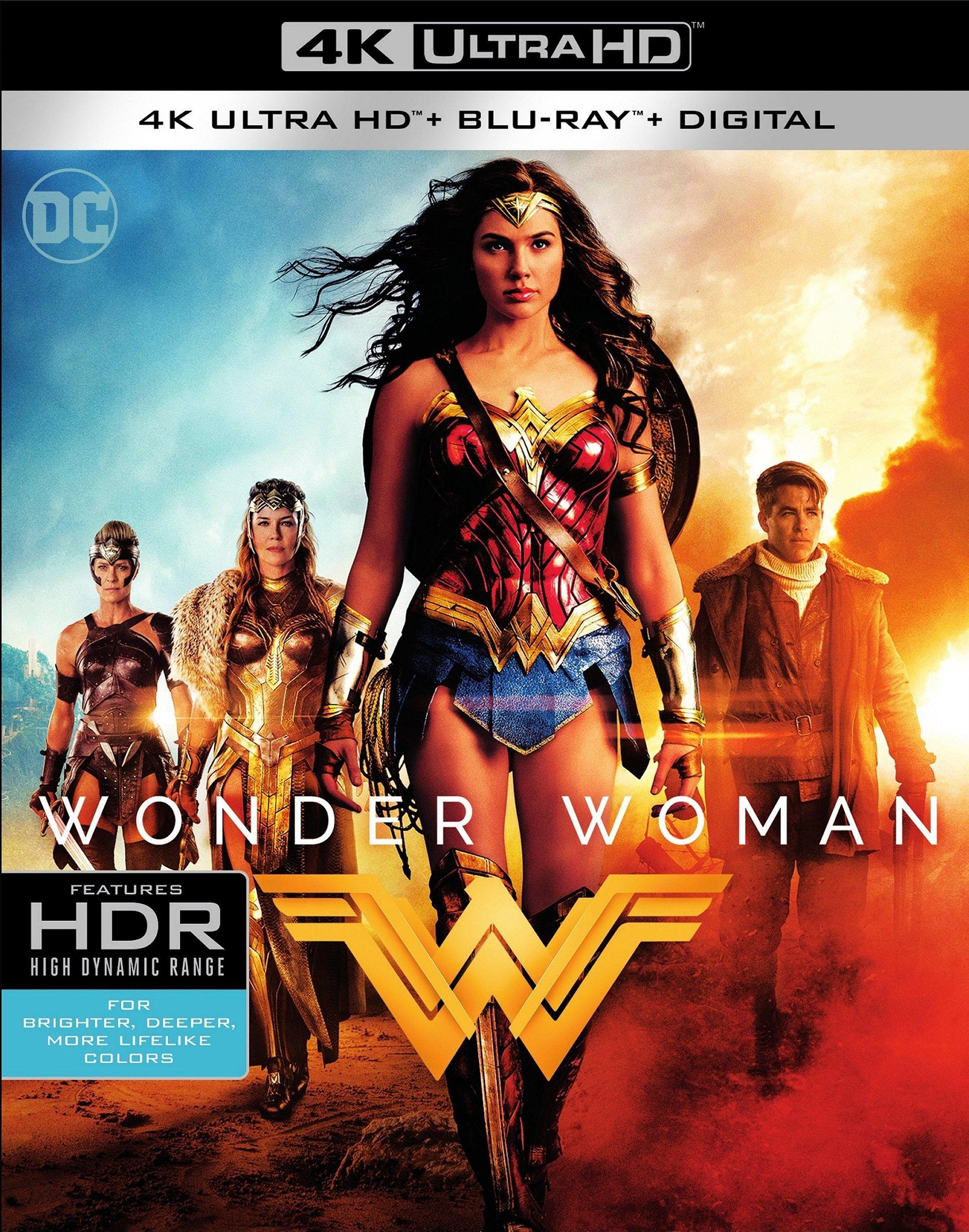 Wonder Woman 4K UHD Blu-ray