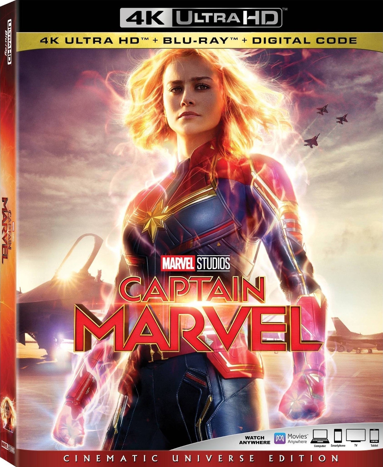 Captain Marvel 4K UHD - Best 4K Blu-ray Marvel Superhero Movies