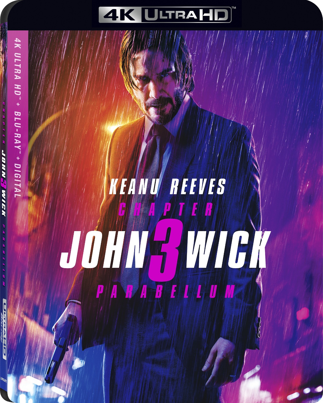 John Wick 3 4K UHD - Best 4K Blu-ray Action Movies