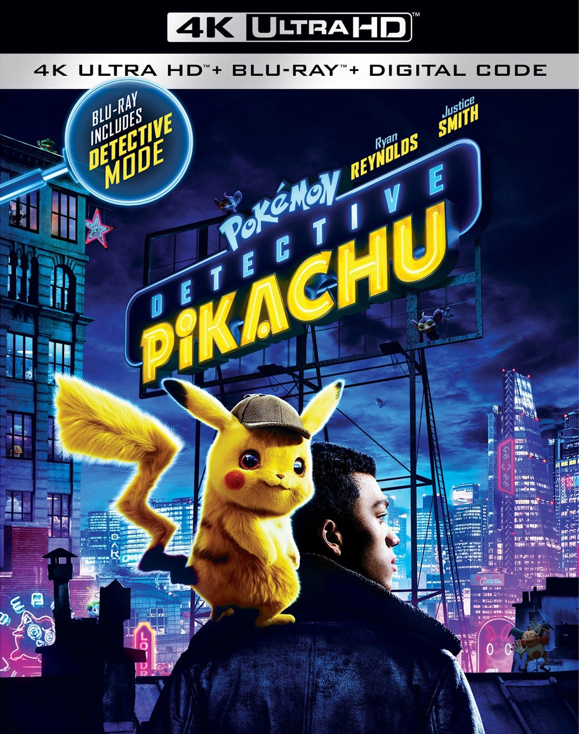 Pokemon Detective Pikachu 4K UHD - Best 4K Blu-ray Animation Movies