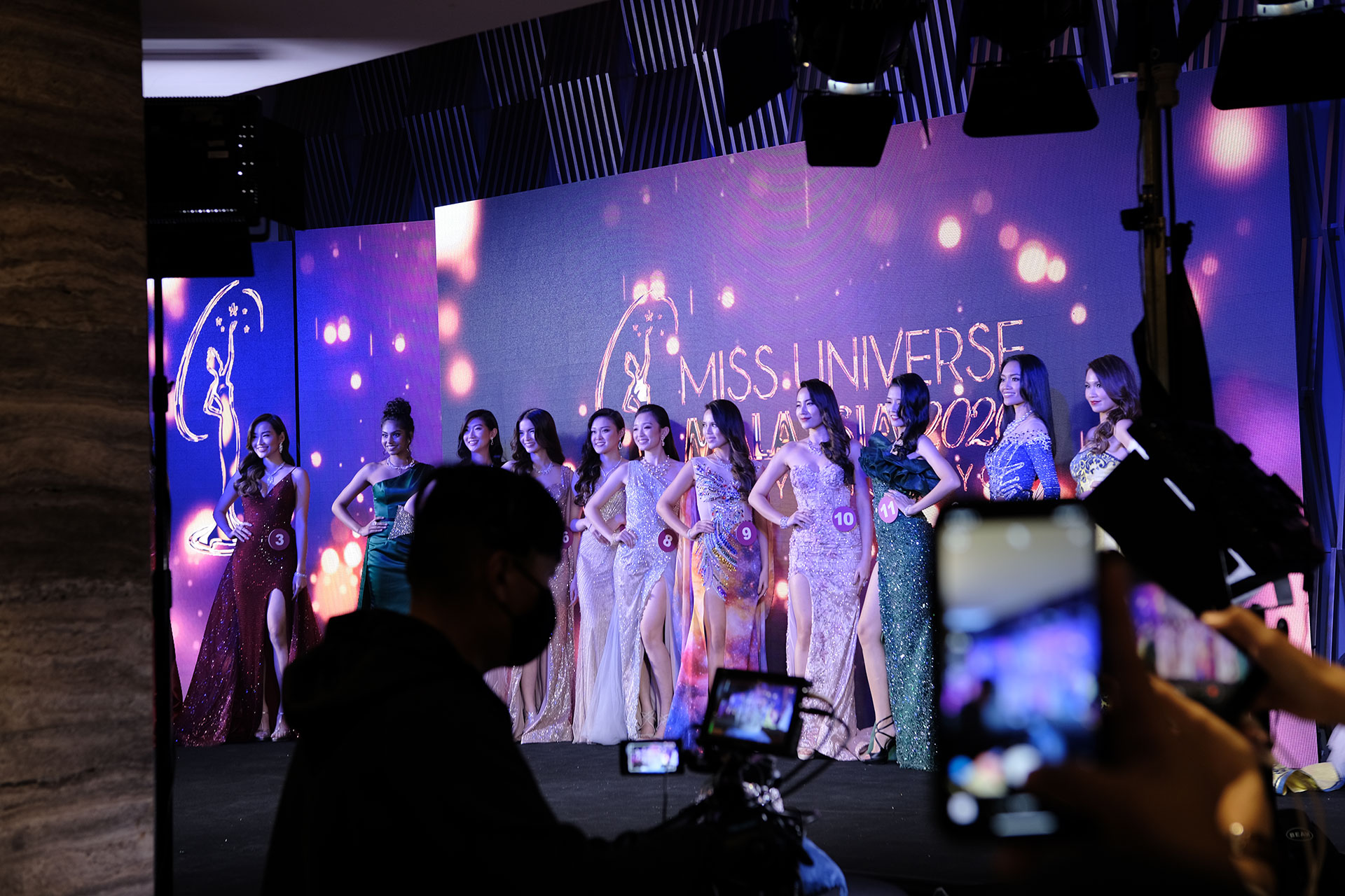 Miss Universe Malaysia 2020 e-Gala Beauty Pageant Contestants