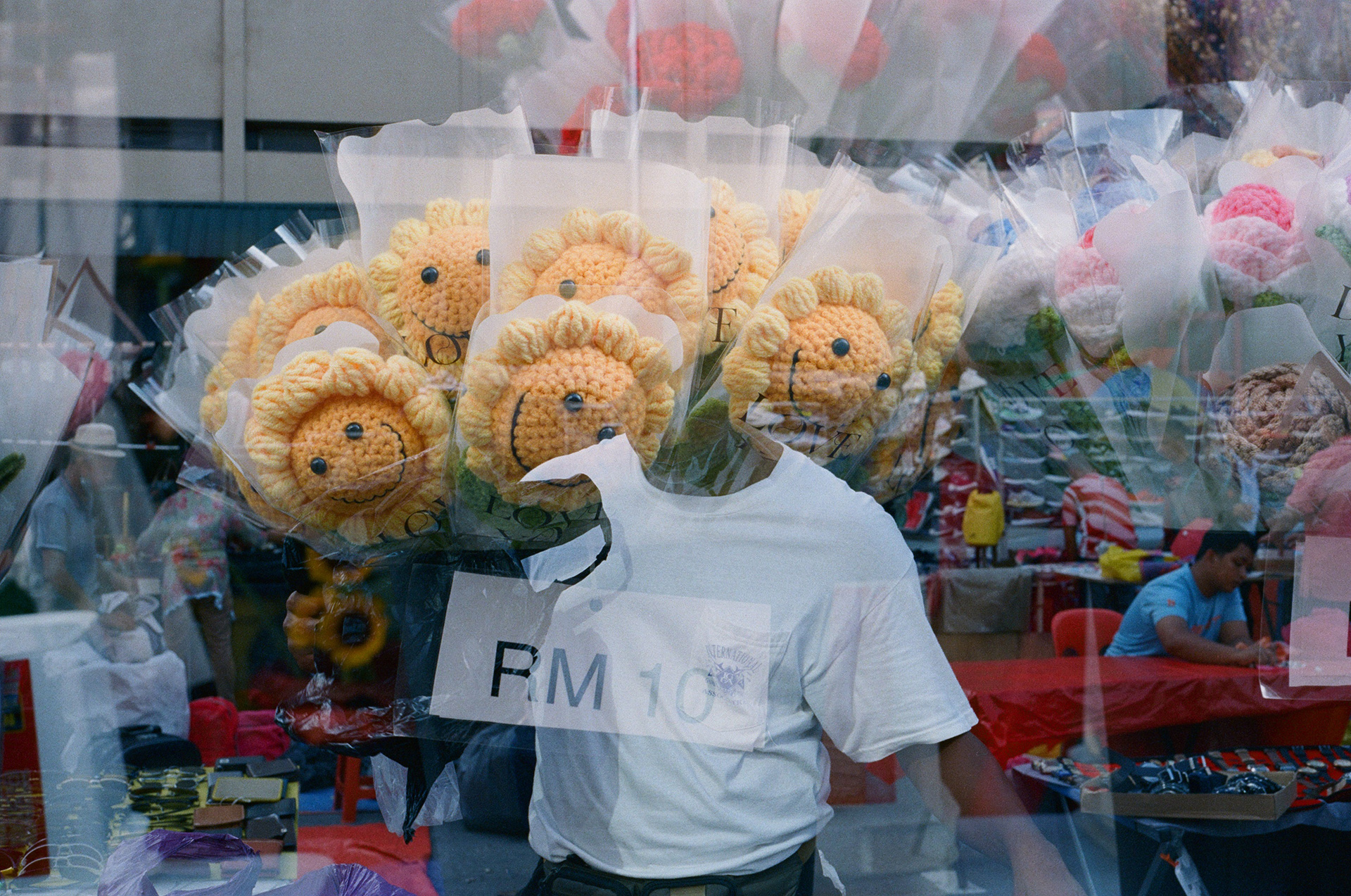 Contax G1 Street Photography Double Exposure