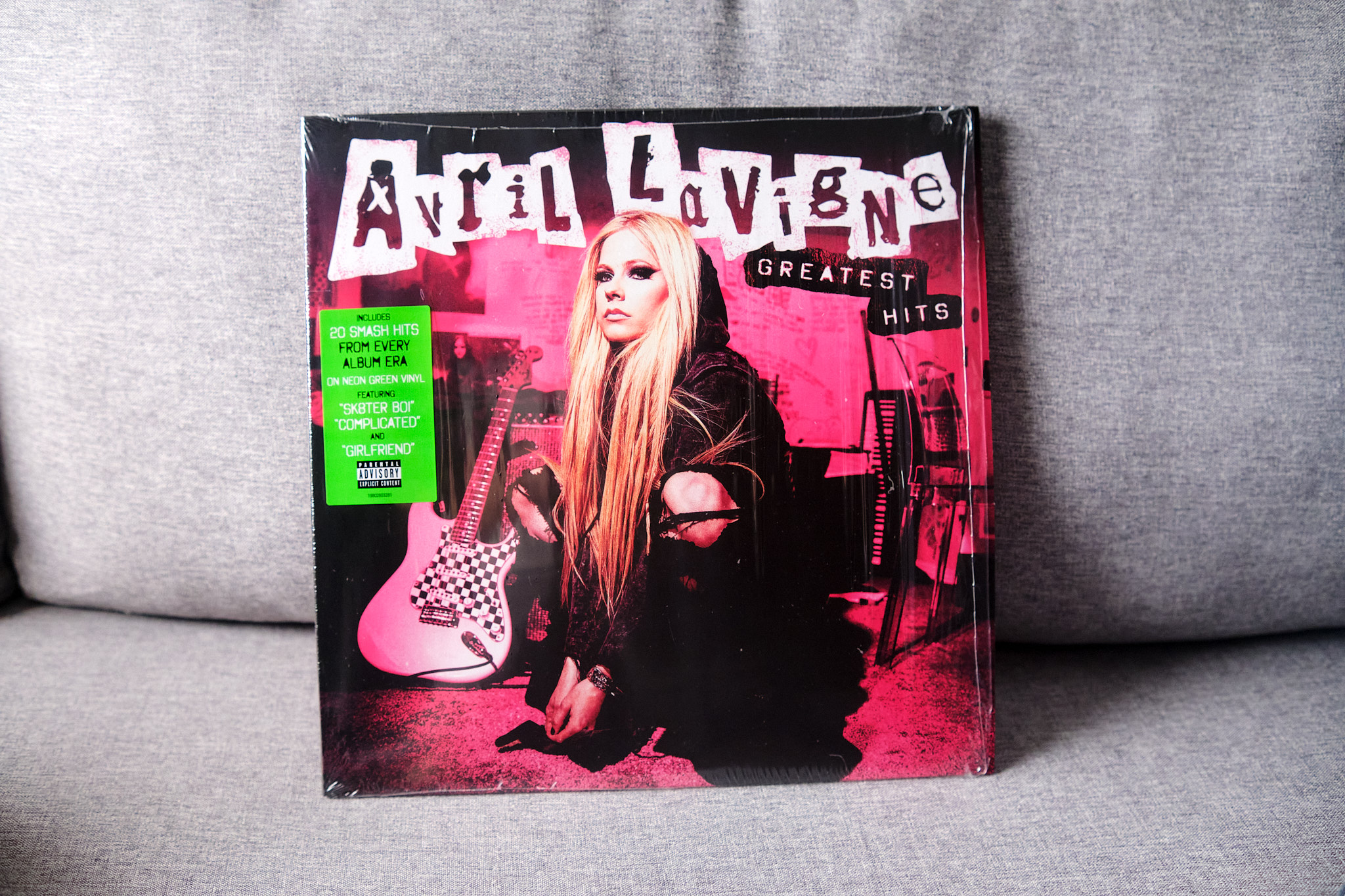 Avril Lavigne Greatest Hits Vinyl Cover Art