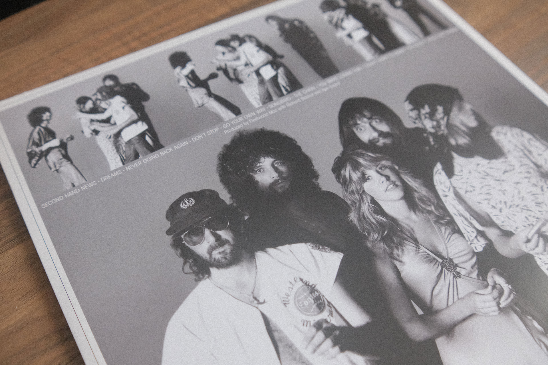 Fleetwood Mac Rumours Vinyl Back Cover Photos