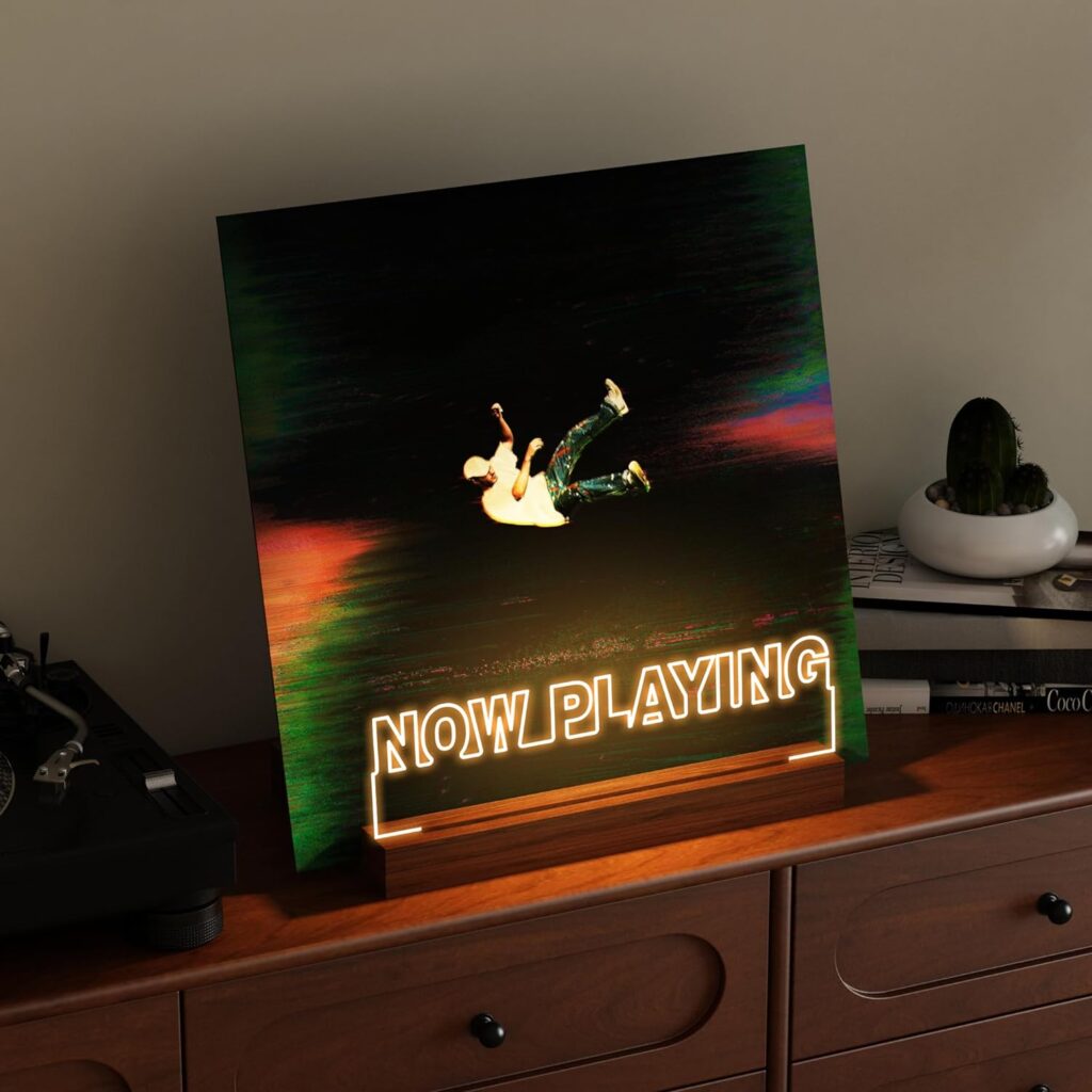 LED Light Stand For Vinyl Records & Turntables