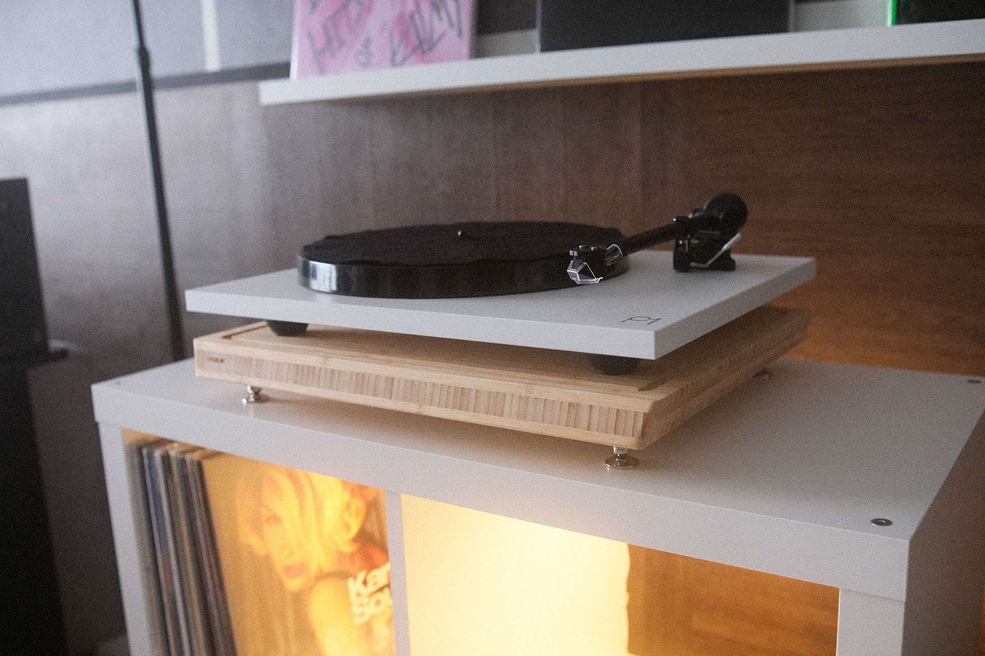 Vinyl Listening Space Small Apartment Audiophile Setup