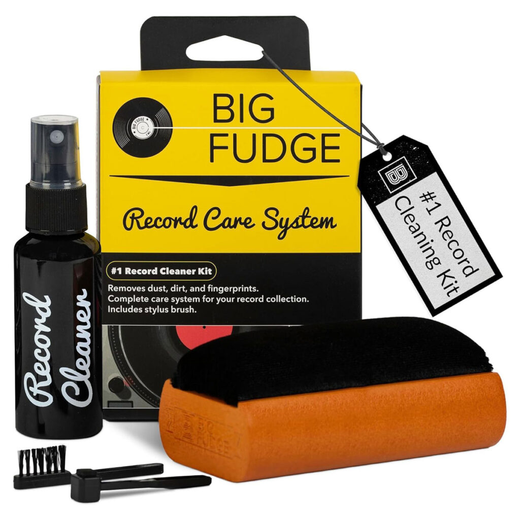 Big Fudge Vinyl Record Cleaning Kit