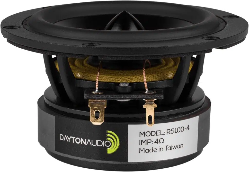 Dayton Audio RS100-4 4" Reference Full-Range Driver 4 Ohm