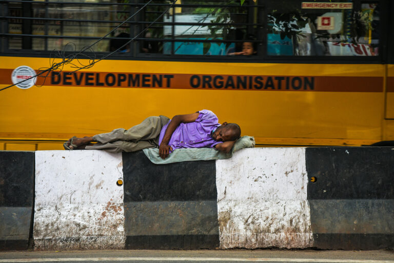 Street Photography Ethics - Homeless man on the street